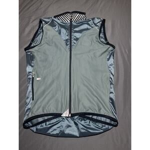 Assos Airblock 799 Cycling Vest/Gilet Full Zip Men’s Size Medium Slate Gray